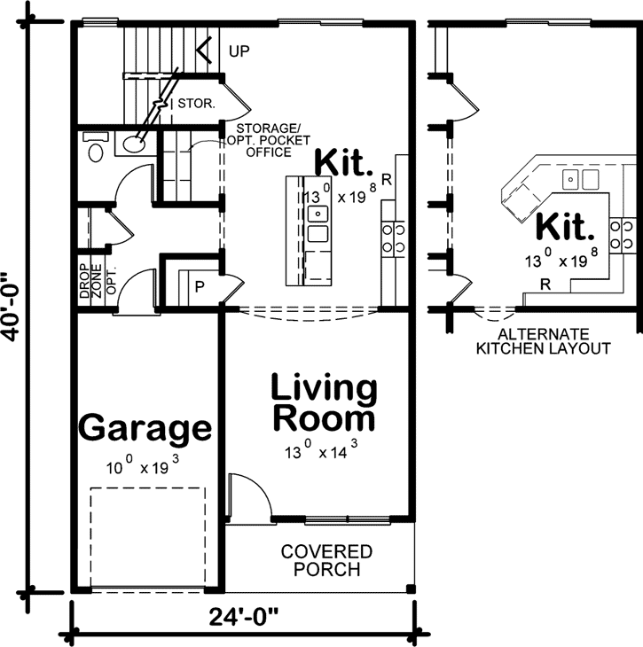 Main Floor Plan: 10-1676