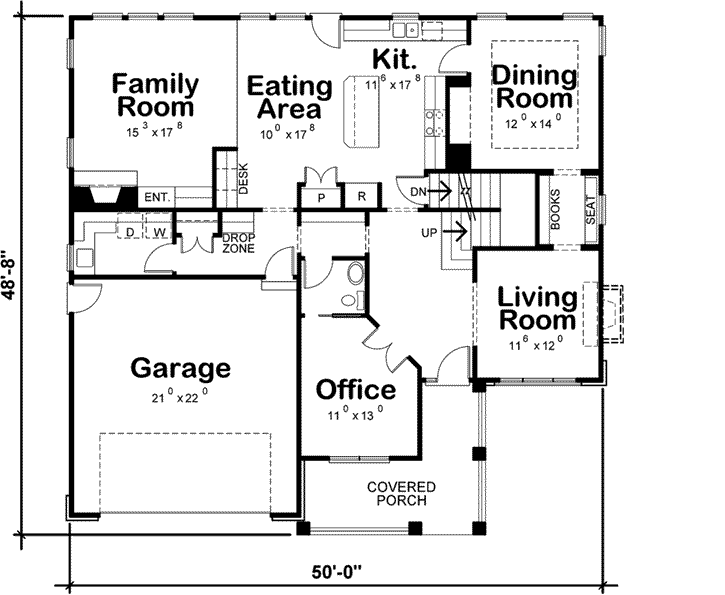 Main Floor Plan: 10-1699