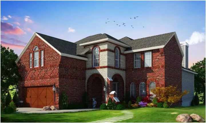European house plans 10-1703 - front exterior, 2,879 sq ft, 4 bed, 3 bath house plans | Monster House Plans
