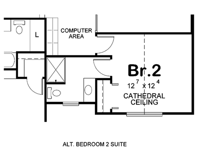 Traditional Style House Plans Plan: 10-1714