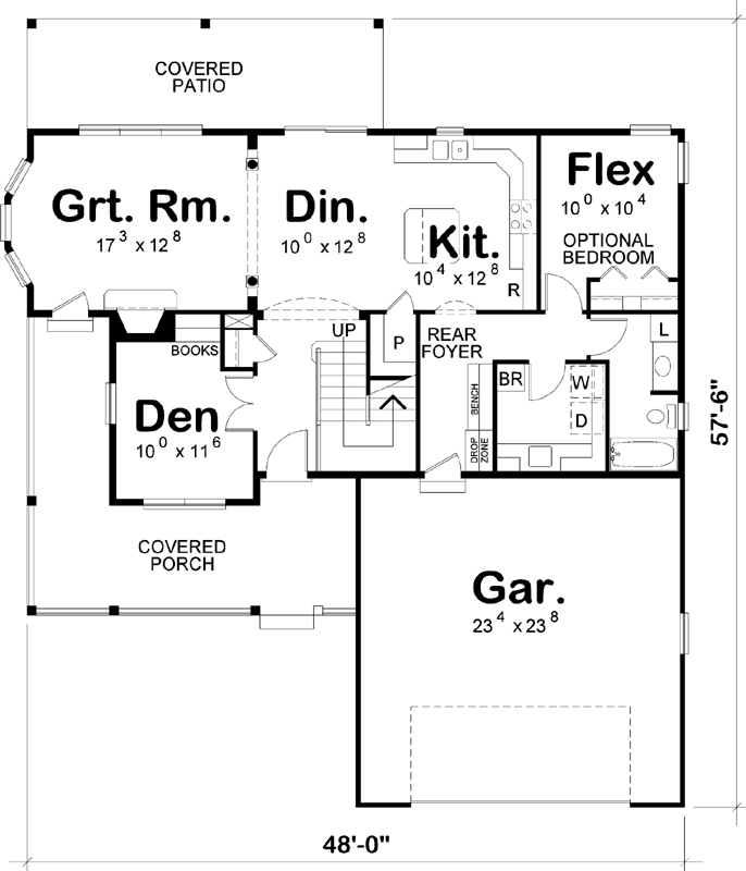 Main Floor Plan: 10-1740