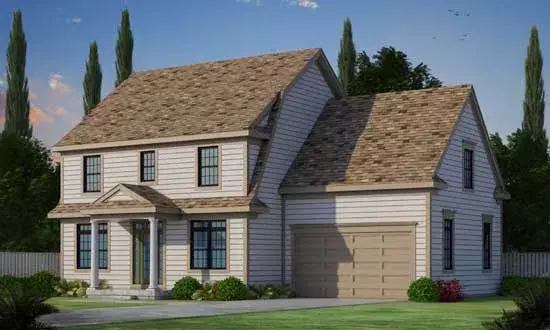 Carriage house plans 10-1753 - front exterior, 2,050 sq ft, 3 bed, 2 bath house plans | Monster House Plans
