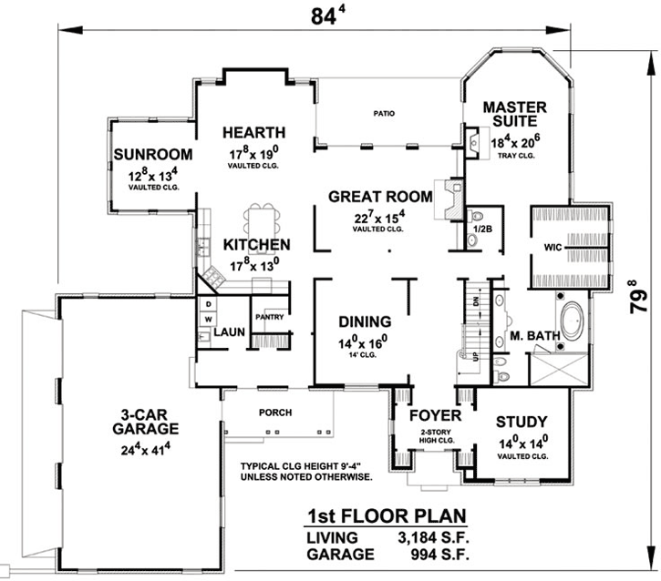 Main Floor Plan: 10-1759