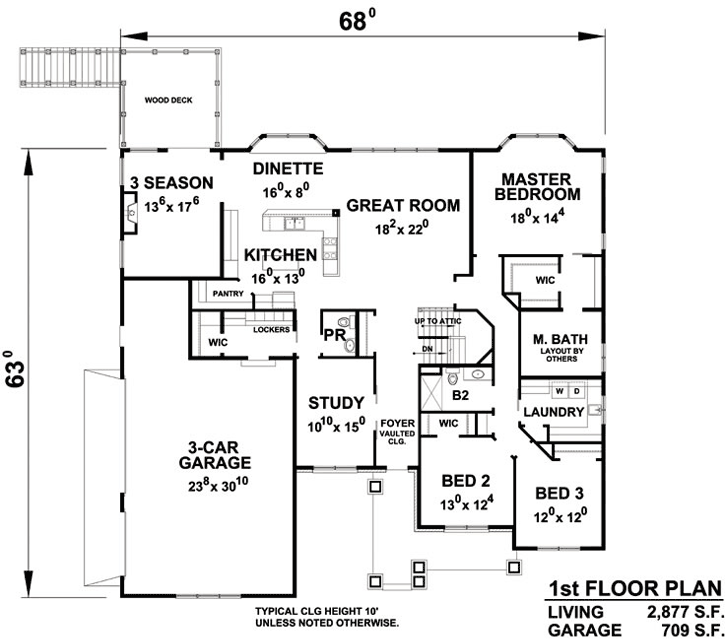 Main Floor Plan: 10-1771