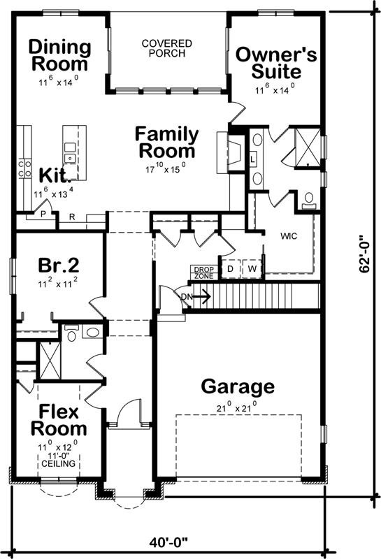 Main Floor Plan: 10-1785