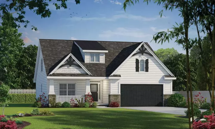 Bungalow house plans 10-1808 - front exterior, 2,232 sq ft, 4 bed, 3 bath house plans | Monster House Plans
