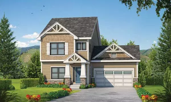 Craftsman house plans 10-1837 - front exterior, 1,743 sq ft, 3 bed, 2 bath house plans | Monster House Plans