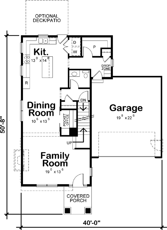 Main Floor Plan: 10-1837