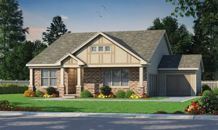 Craftsman house plans 10-1851 - front exterior, 2,140 sq ft, 3 bed, 2 bath house plans | Monster House Plans