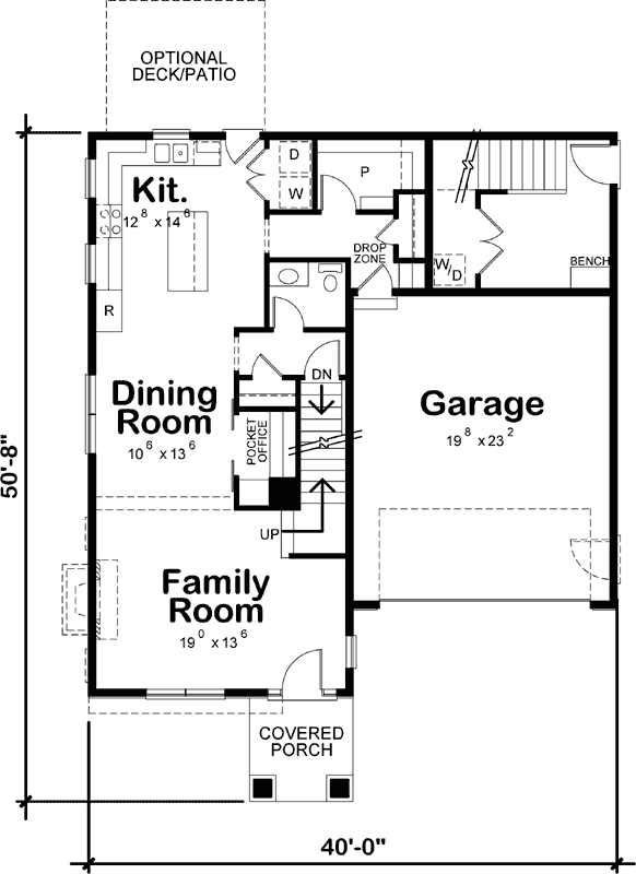 Main Floor Plan: 10-1856