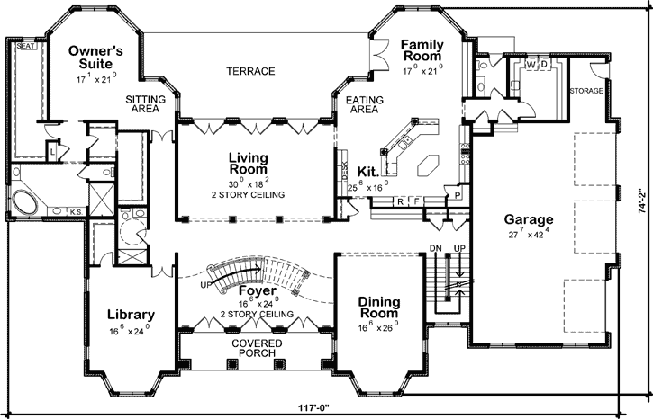 Main Floor Plan: 10-1874