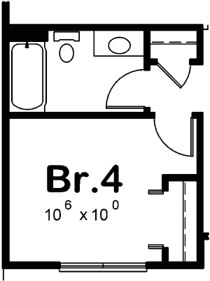 Modern-farmhouse Style Floor Plans Plan: 10-1878