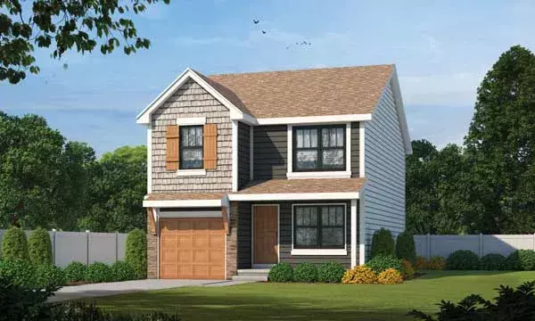 Craftsman house plans 10-1891 - front exterior, 1,540 sq ft, 3 bed, 3 bath house plans | Monster House Plans
