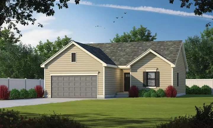 Traditional house plans 10-1902 - front exterior, 1,176 sq ft, 3 bed, 2 bath house plans | Monster House Plans