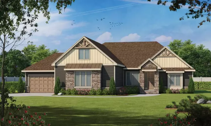 Craftsman house plans 10-1931 - front exterior, 3,918 sq ft, 4 bed, 3 bath house plans | Monster House Plans