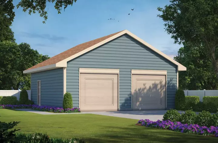 Traditional house plans 10-1945 - front exterior, 784 sq ft, 0 bed, 0 bath house plans | Monster House Plans