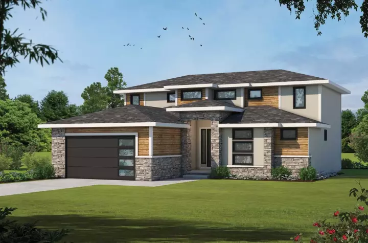 Contemporary house plans 10-1948 - front exterior, 2,626 sq ft, 4 bed, 3 bath house plans | Monster House Plans