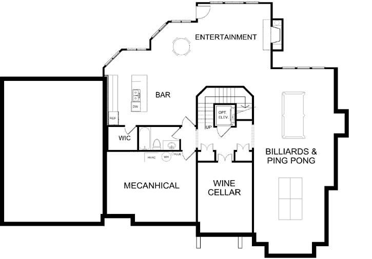 Lower Floor Plan:102-111