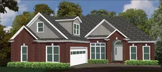Traditional house plans 103-132 - front exterior, 1,918 sq ft, 3 bed, 2 bath house plans | Monster House Plans