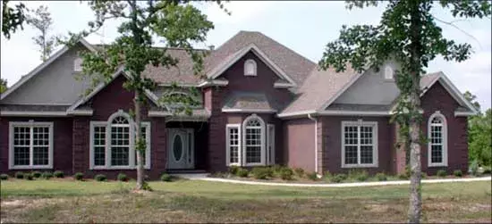 Southern house plans 103-136 - front exterior, 2,444 sq ft, 4 bed, 2 bath house plans | Monster House Plans