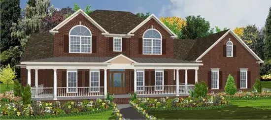 Southern house plans 103-141 - front exterior, 2,859 sq ft, 4 bed, 3 bath house plans | Monster House Plans