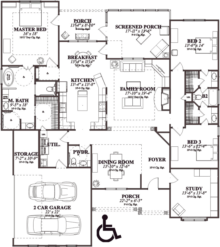 Main Floor Plan: 103-144