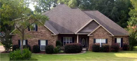 Traditional house plans 103-157 - front exterior, 2,867 sq ft, 4 bed, 3 bath house plans | Monster House Plans