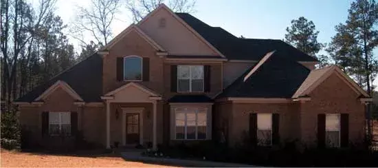Traditional house plans 103-185 - front exterior, 3,576 sq ft, 4 bed, 2 bath house plans | Monster House Plans