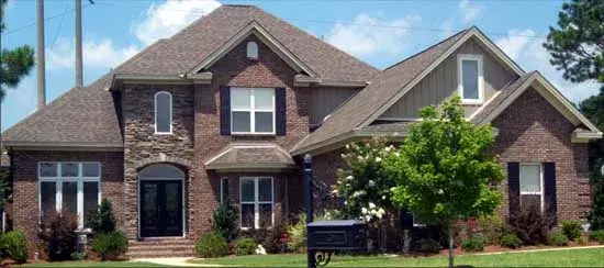 Traditional house plans 103-206 - front exterior, 3,307 sq ft, 4 bed, 4 bath house plans | Monster House Plans