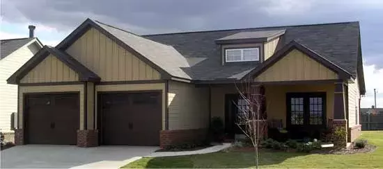 Craftsman house plans 103-207 - front exterior, 1,730 sq ft, 3 bed, 2 bath house plans | Monster House Plans