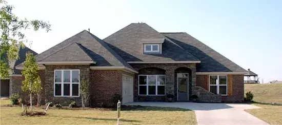 Traditional house plans 103-250 - front exterior, 1,959 sq ft, 3 bed, 2 bath house plans | Monster House Plans