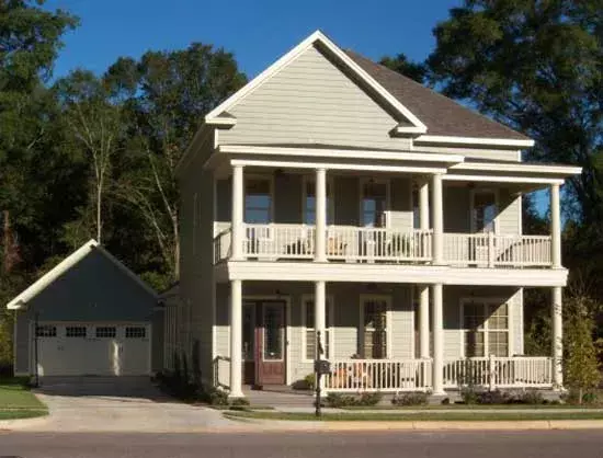 Southern house plans 103-259 - front exterior, 2,216 sq ft, 3 bed, 2 bath house plans | Monster House Plans
