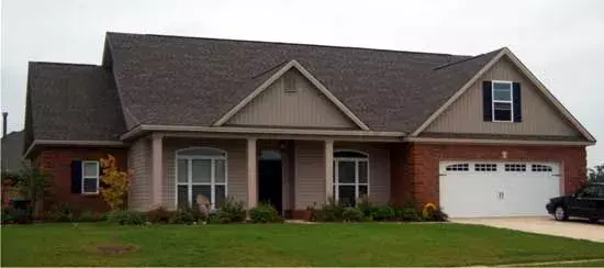 Traditional house plans 103-283 - front exterior, 2,481 sq ft, 5 bed, 4 bath house plans | Monster House Plans