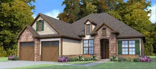 Traditional house plans 103-286 - front exterior, 2,064 sq ft, 4 bed, 2 bath house plans | Monster House Plans