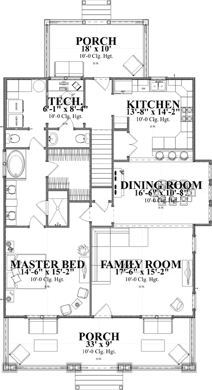 Main Floor Plan: 103-351