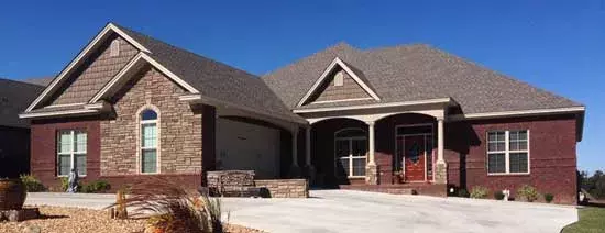 Southern house plans 103-354 - front exterior, 2,874 sq ft, 5 bed, 3 bath house plans | Monster House Plans
