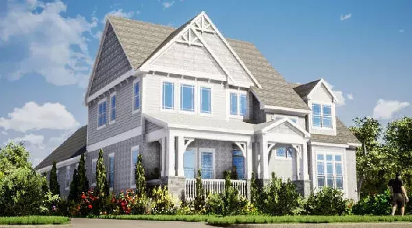 Cape Cod house plans 103-376 - front exterior, 3,404 sq ft, 3 bed, 3 bath house plans | Monster House Plans
