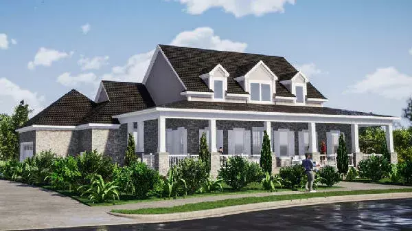 Country house plans 103-378 - front exterior, 2,949 sq ft, 5 bed, 3 bath house plans | Monster House Plans