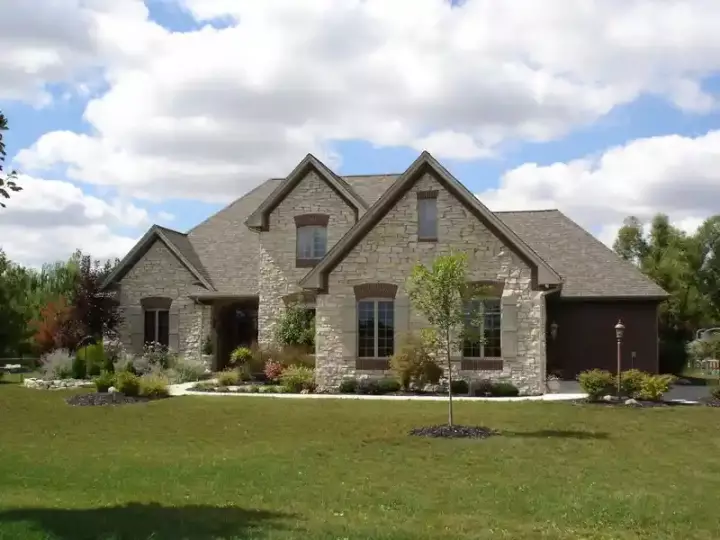 European house plans 104-101 - front exterior, 2,891 sq ft, 3 bed, 2 bath house plans | Monster House Plans