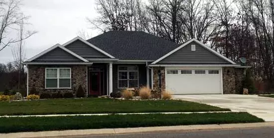 Traditional house plans 104-202 - front exterior, 2,025 sq ft, 3 bed, 2 bath house plans | Monster House Plans