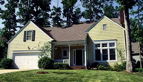 Cottage house plans 106-142 - front exterior, 3,011 sq ft, 3 bed, 2 bath house plans | Monster House Plans