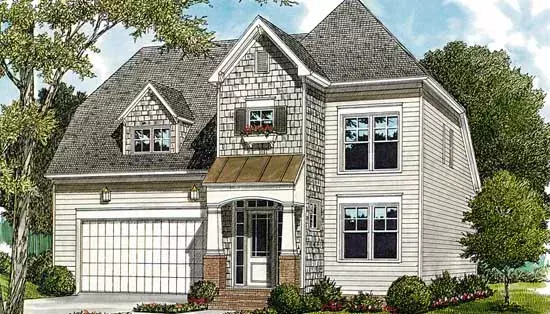 Craftsman house plans 106-150 - front exterior, 1,920 sq ft, 3 bed, 2 bath house plans | Monster House Plans