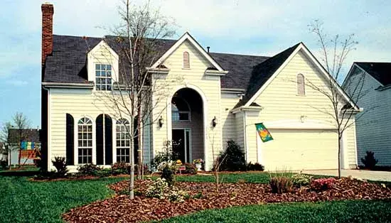 Traditional house plans 106-158 - front exterior, 1,965 sq ft, 3 bed, 2 bath house plans | Monster House Plans