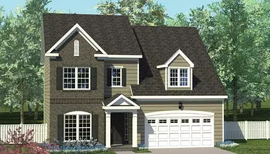 Traditional house plans 106-179 - front exterior, 2,147 sq ft, 3 bed, 2 bath house plans | Monster House Plans