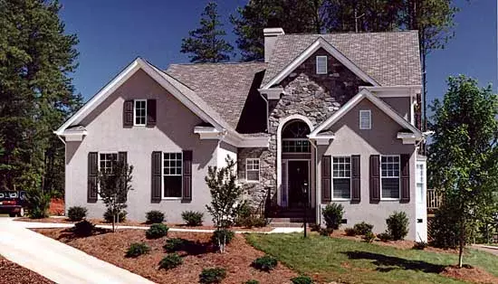 Traditional house plans 106-199 - front exterior, 2,412 sq ft, 3 bed, 2 bath house plans | Monster House Plans