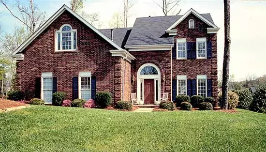 Traditional house plans 106-200 - front exterior, 2,338 sq ft, 3 bed, 2 bath house plans | Monster House Plans