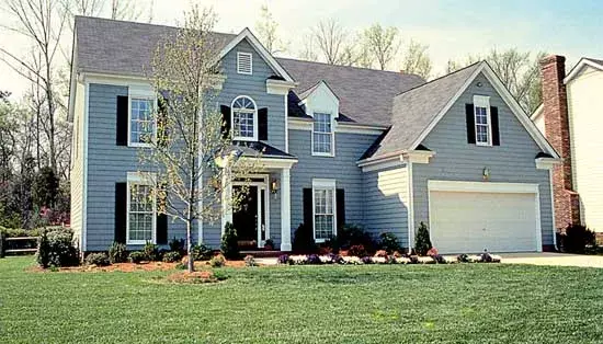 Southern Colonial house plans 106-219 - front exterior, 2,456 sq ft, 4 bed, 2 bath house plans | Monster House Plans