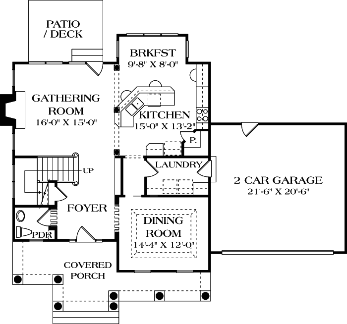 Main Floor Plan: 106-229