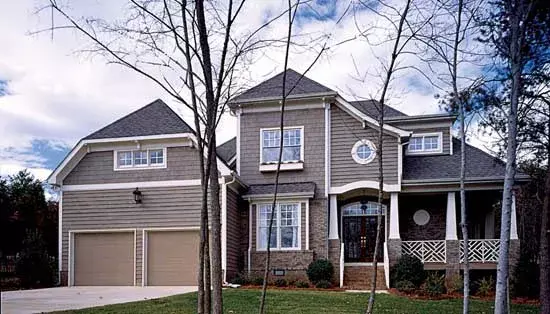 Craftsman house plans 106-259 - front exterior, 2,666 sq ft, 3 bed, 3 bath house plans | Monster House Plans