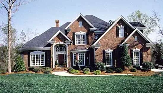 Traditional house plans 106-278 - front exterior, 2,764 sq ft, 4 bed, 3 bath house plans | Monster House Plans